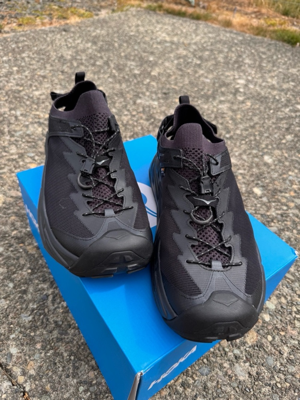 HOKA Black Men’s Hopara 2 Hiking Shoes - Size 13 NEW In Box - Picture 13 of 13